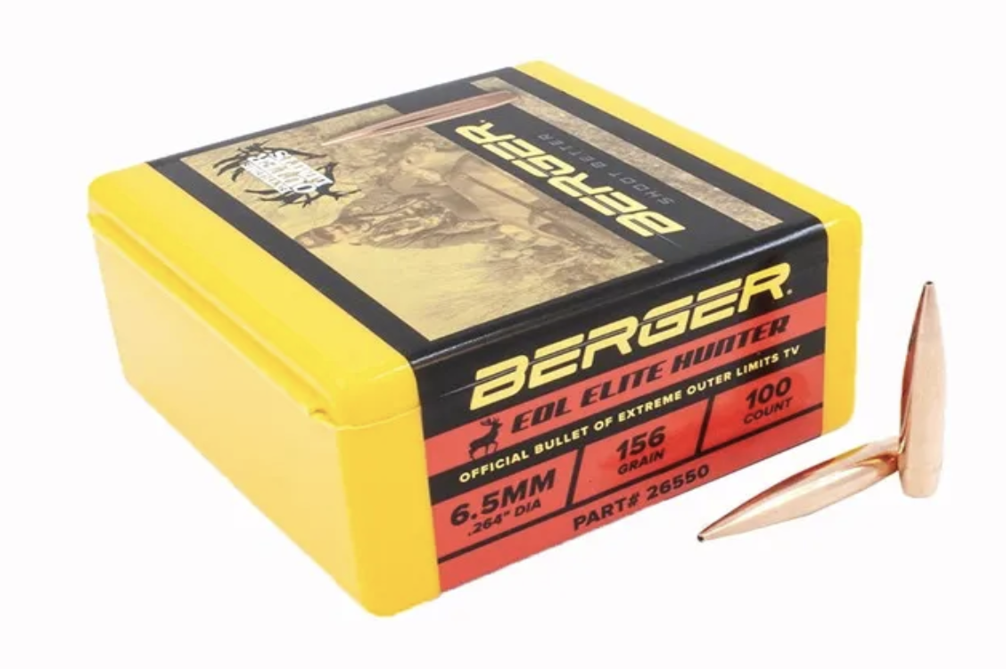 EOL Elite Hunter 6.5 mm (0.264') Hybrid Bullets 264/6.5 mm